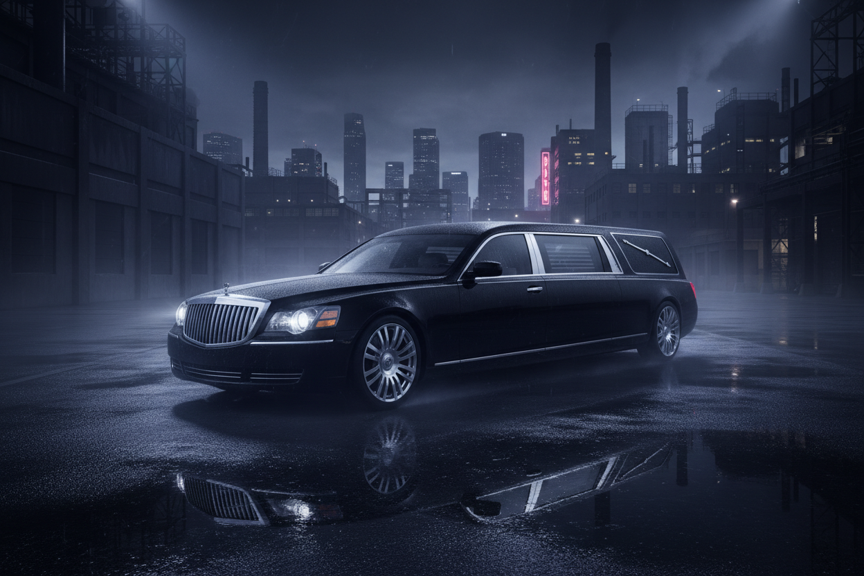 Luxury hearse rental