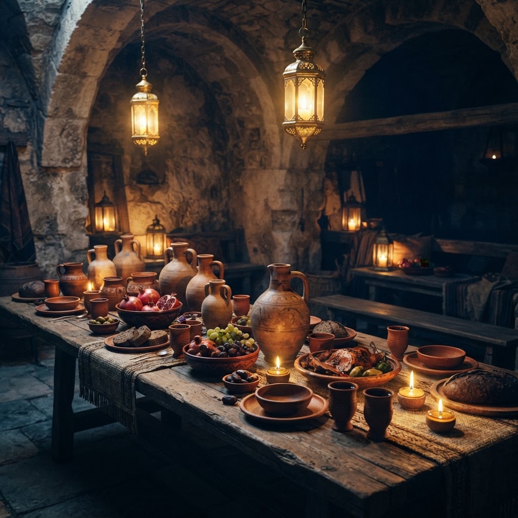 Water into Wine at Cana