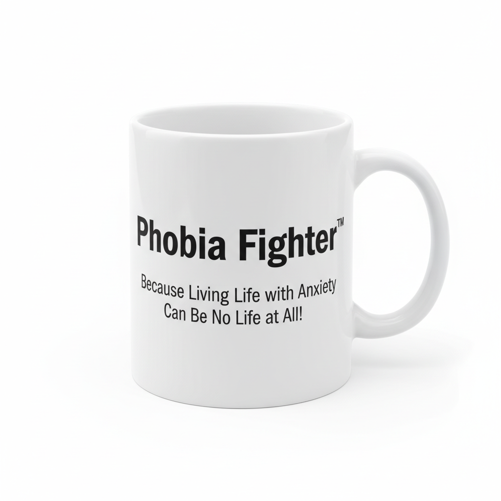 Phobe Fighter ™ Ceramic Mug — White