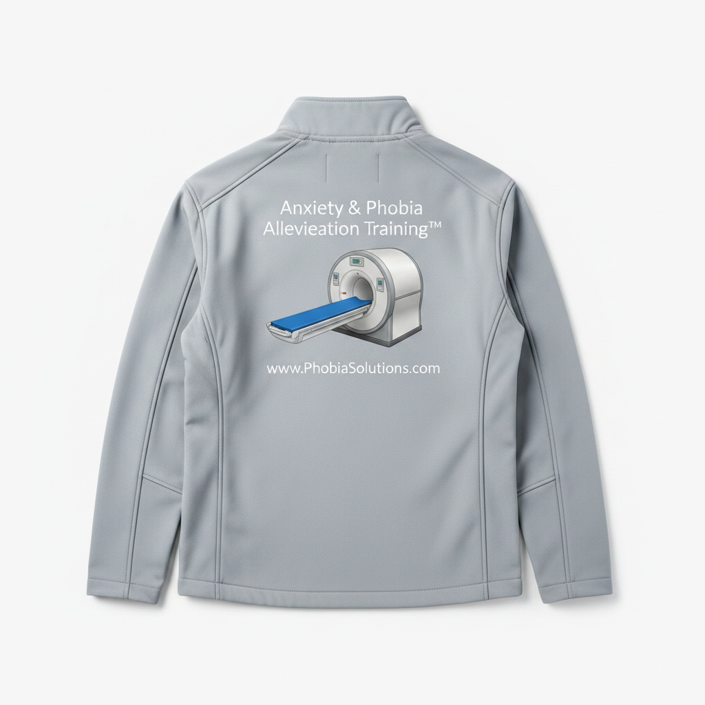 Soft-Shell Jacket — Anxiety & Phobia Alleviation Training (Silver Gray)