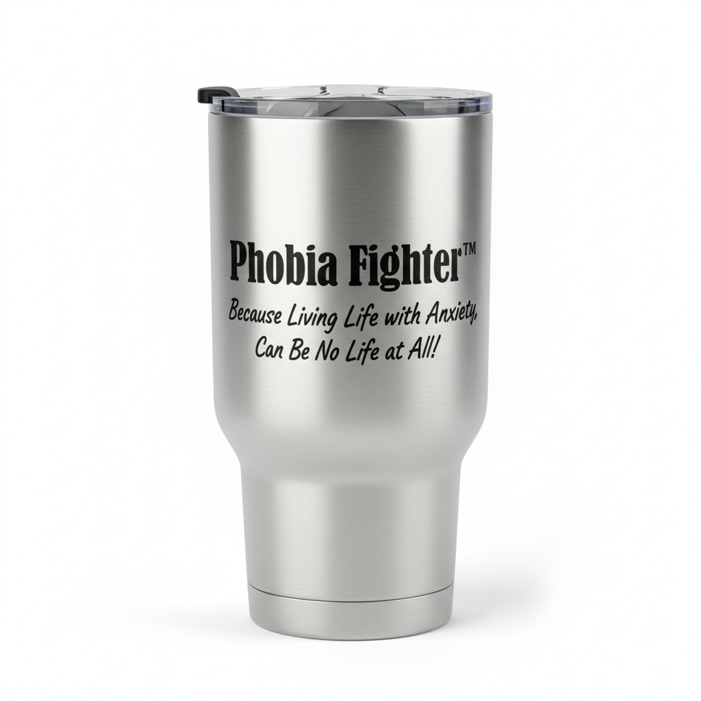 Phobe Fighter ™ Tumbler — Silver