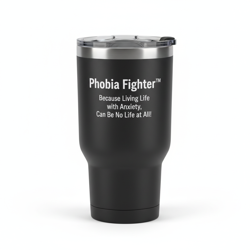 Phobe Fighter ™ Tumbler — Black