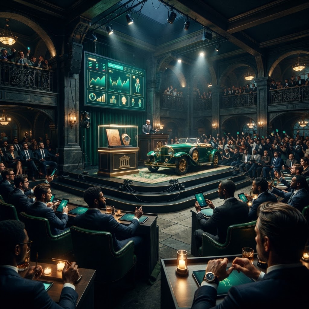 Player Market, Auctions & Stocks
