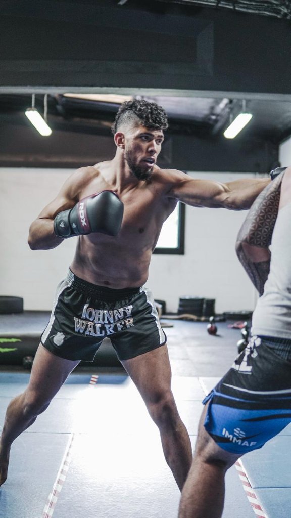 Sparring in Gym