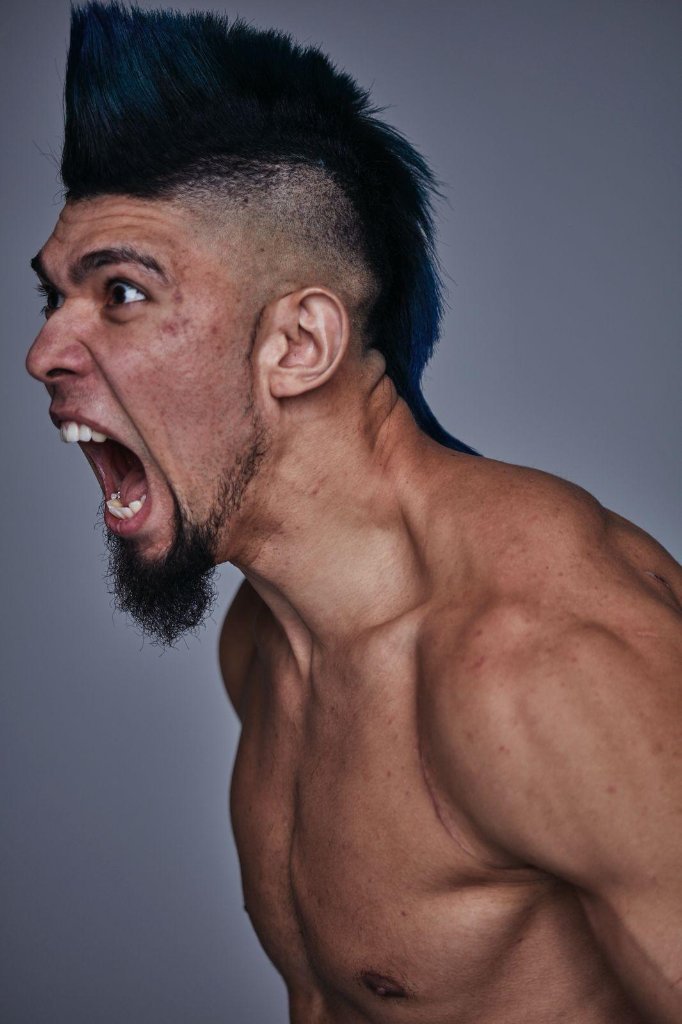 Mohawk Portrait — Roaring
