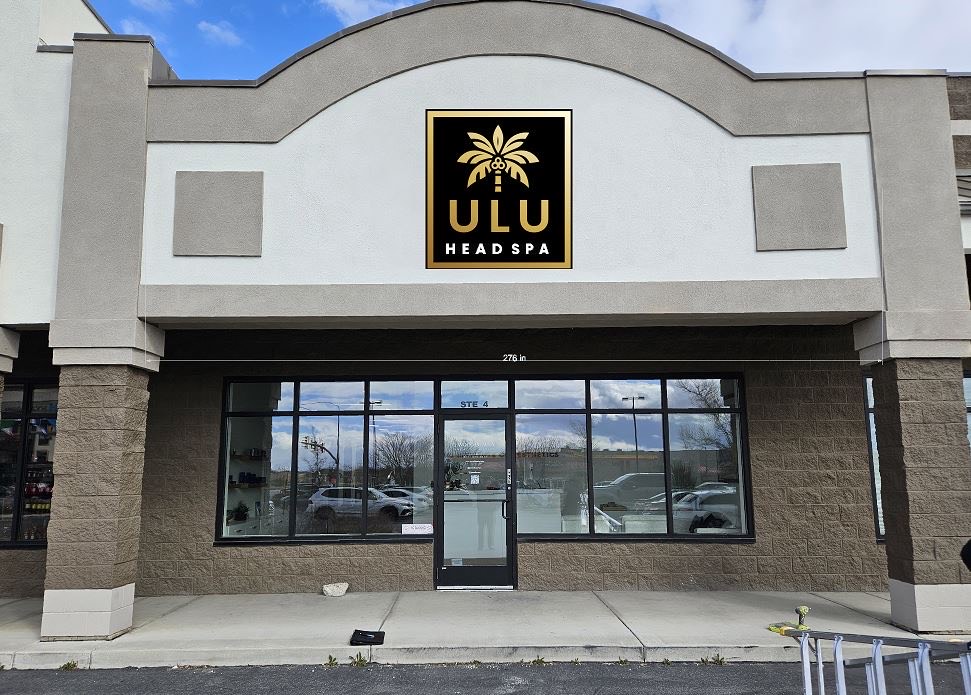 Ulu Head Spa storefront sign