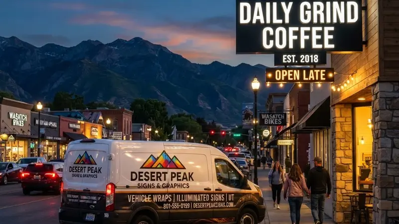 Why Illuminated Signs Are Essential for Utah County Business Growth