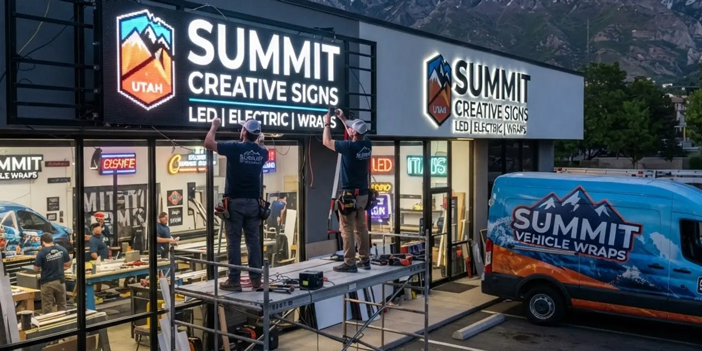 The Future of Illumination: LED Signage Trends for Utah Businesses
