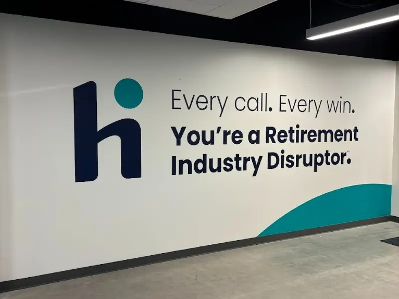 Human Interest wall mural