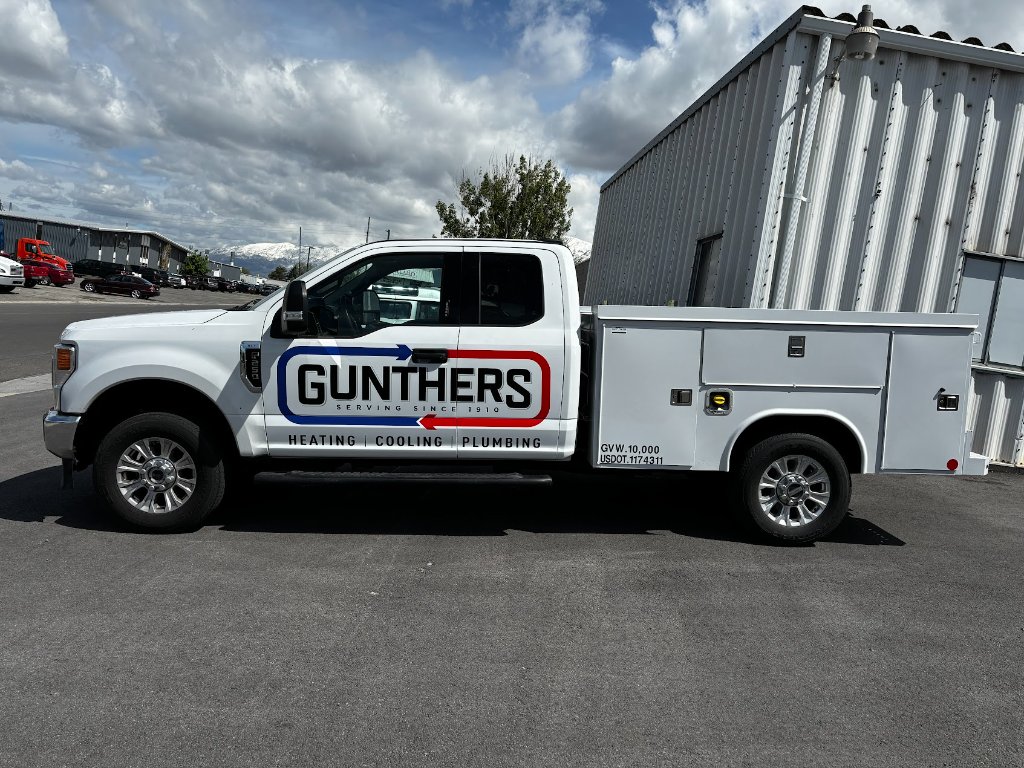Gunthers truck wrap