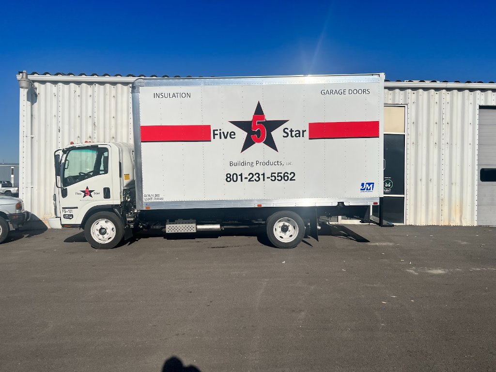 Five Star Building Products box truck graphics