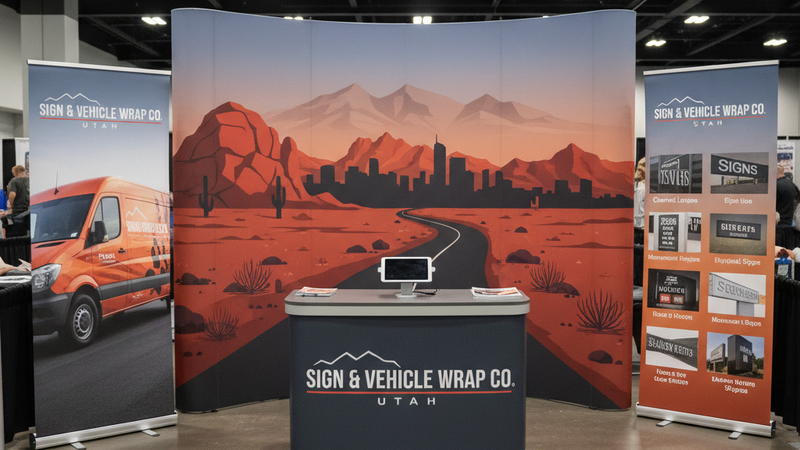 Elevate Your Trade Show Presence with Custom Banners and Booth Graphics in Utah