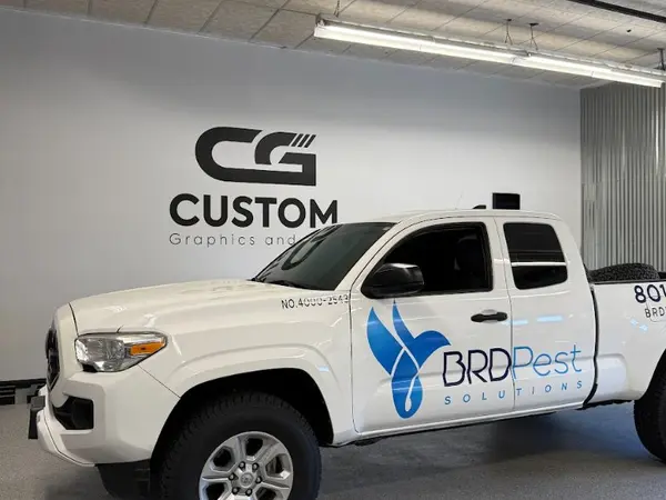 BRD Pest Solutions truck graphics