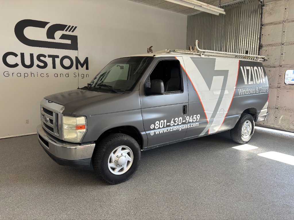 Vzion Windows van wrap