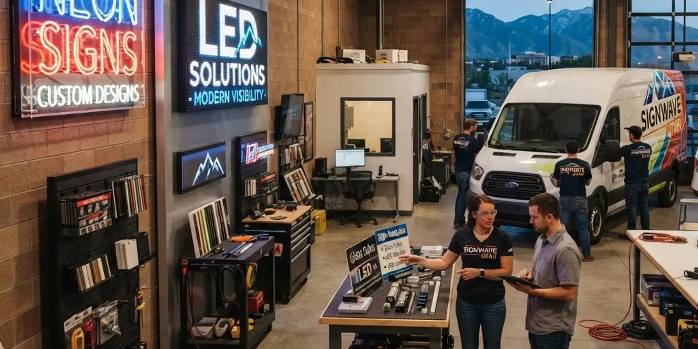 Illuminating Your Brand: LED vs. Neon Signs for Utah Businesses