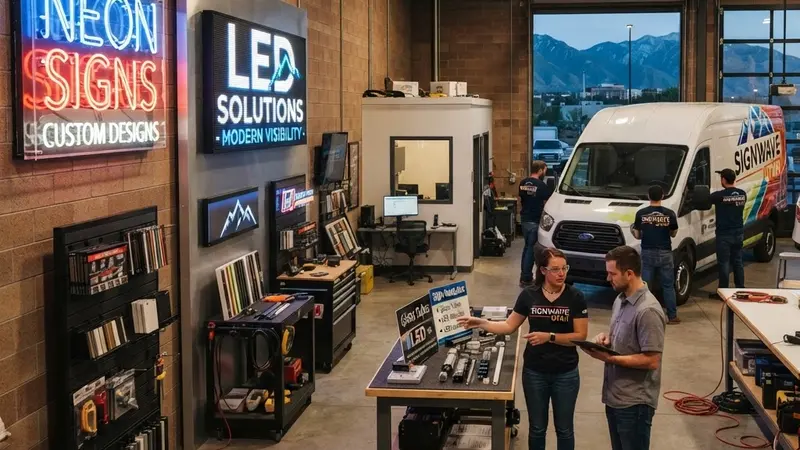 Illuminating Your Brand: LED vs. Neon Signs for Utah Businesses