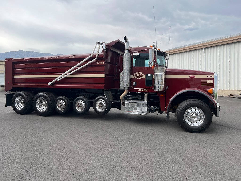 ESP dump truck fleet graphics