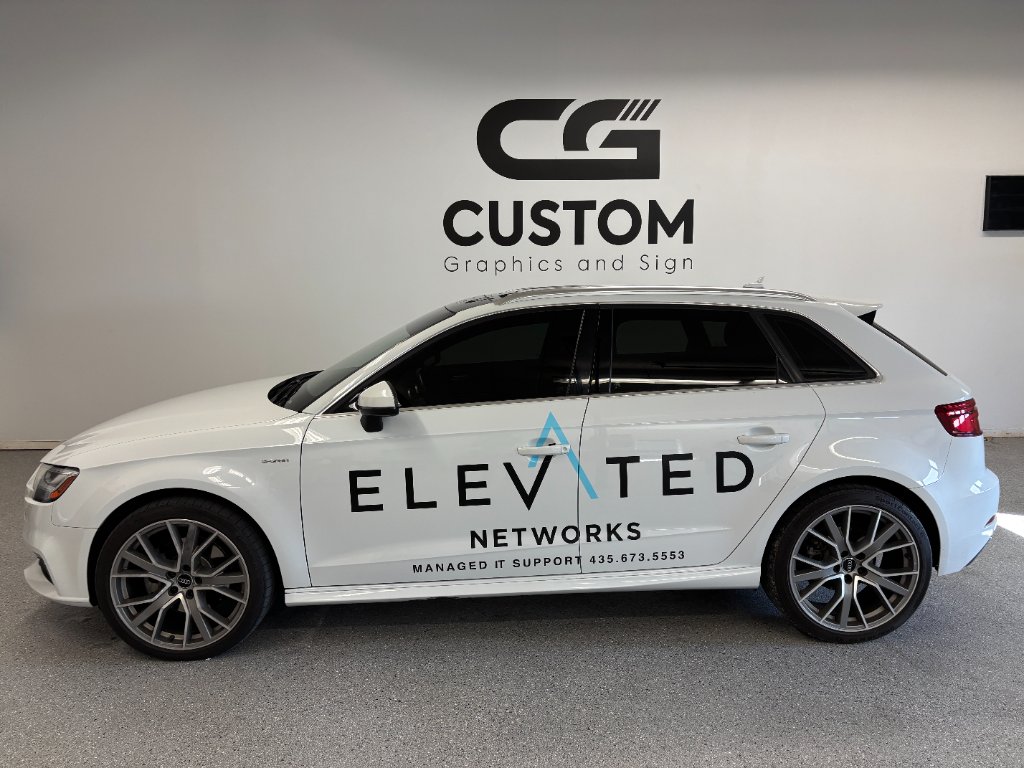 Elevated Networks Audi partial wrap