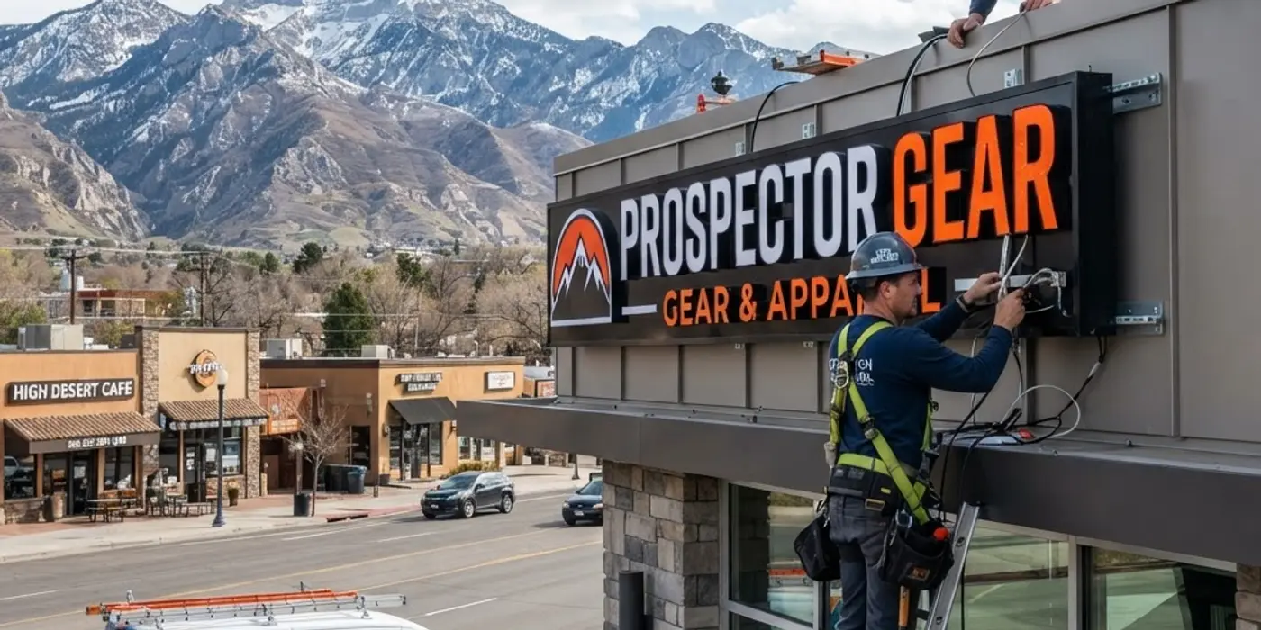 Navigating Electric Sign Permits and Installation in Utah County