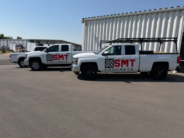 SMT Concrete Chevrolet Silverado fleet graphics