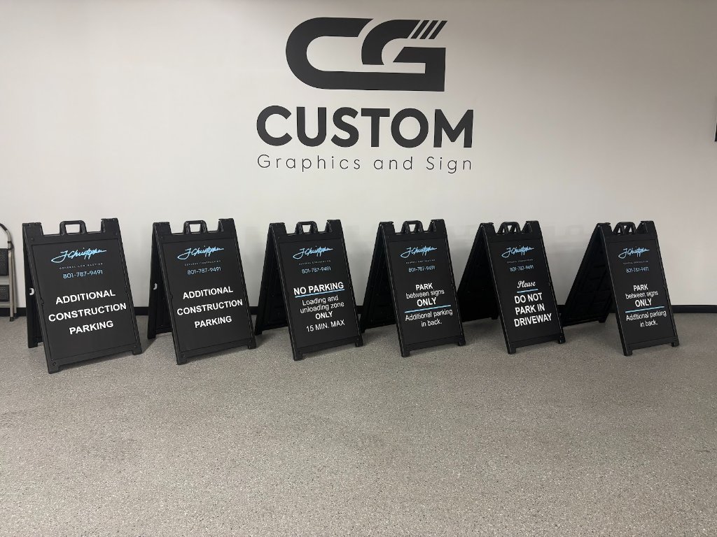 Professional storefront sign installation — Orem Utah sign company