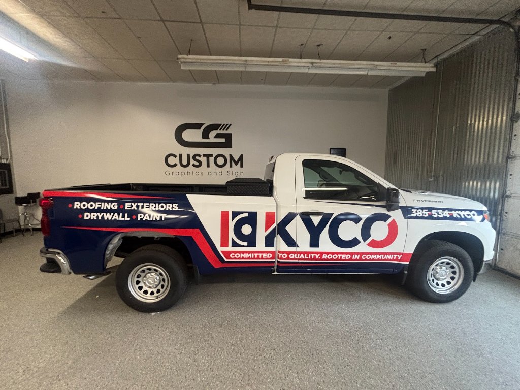 KYCO truck full wrap