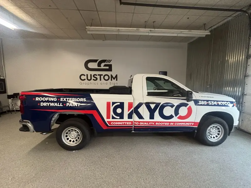 KYCO truck full wrap