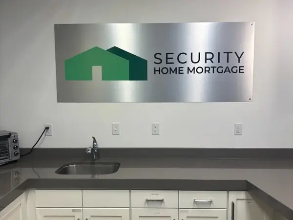 Security Home Mortgage interior sign