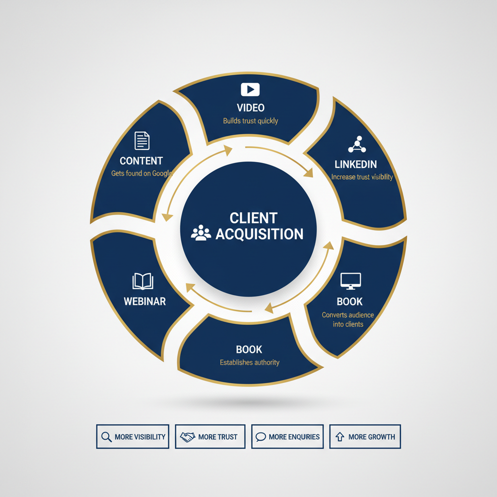 Legal Authority Flywheel - Build Authority. Attract Clients. Grow Your Law Firm.
