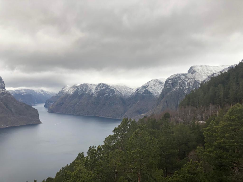 Sognefjord Norway — vast mountain fjord