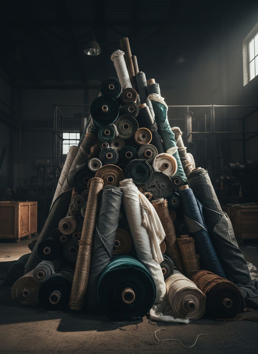 Premium textile rolls representing the Clothing supplier list
