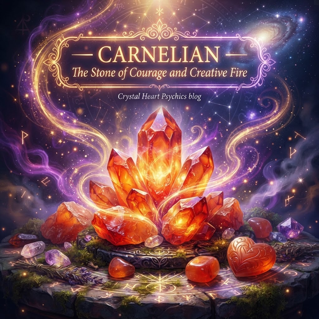 Carnelian — The Stone of Courage and Creative Fire