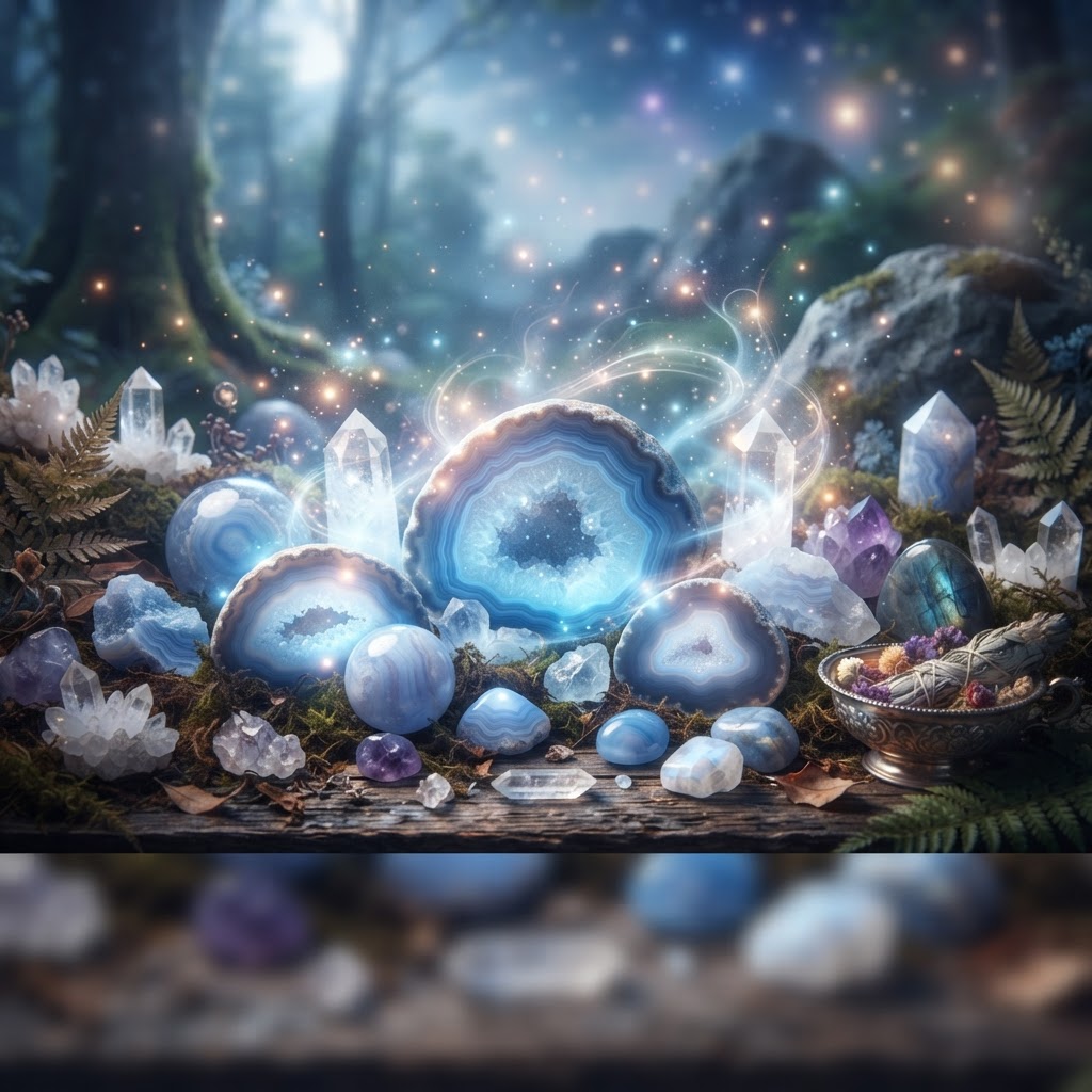 Blue Agate Crystal Meaning