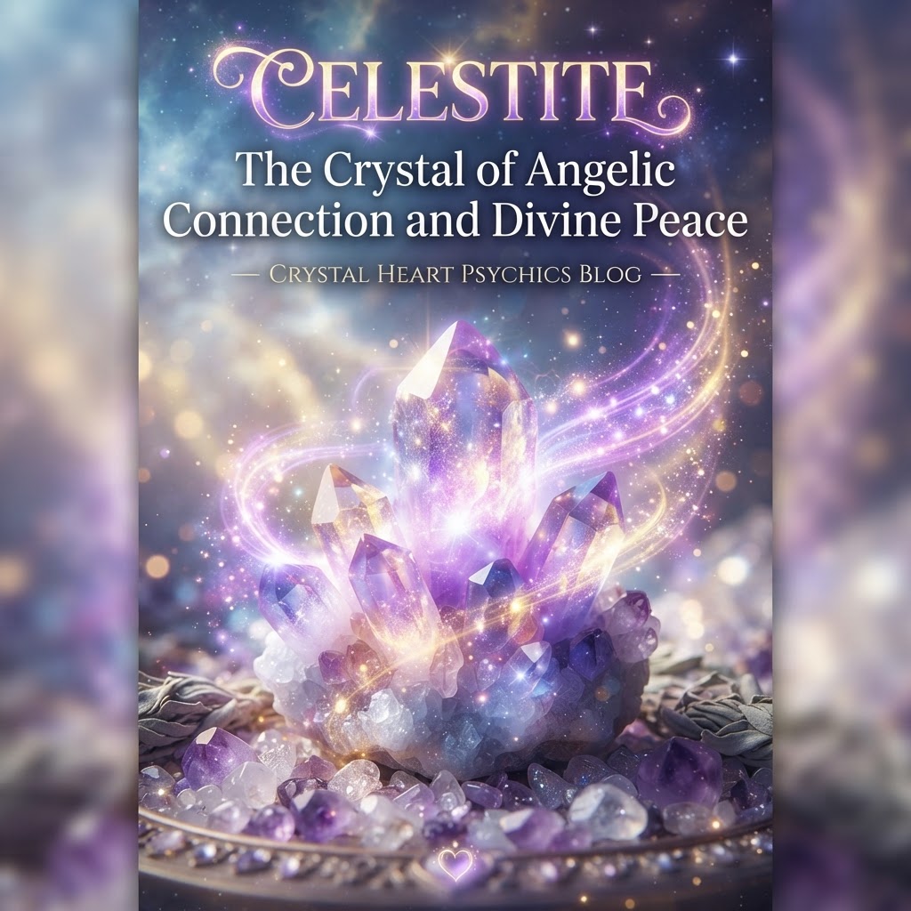 Celestite — The Crystal of Angelic Connection and Divine Peace