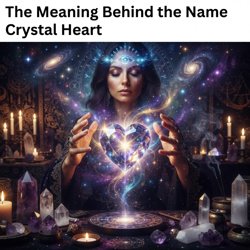 The meaning behind the name Crystal Heart