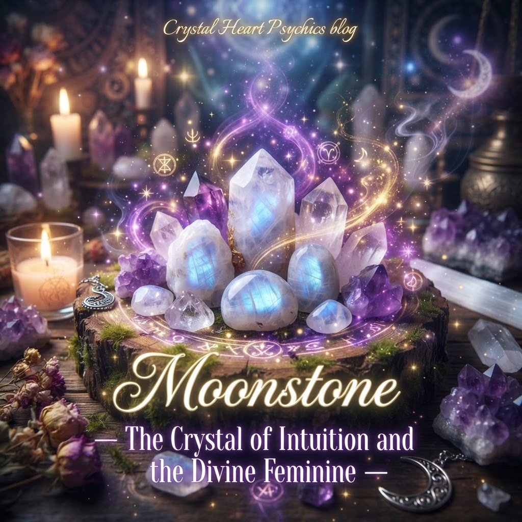Moonstone — The Crystal of Intuition and the Divine Feminine
