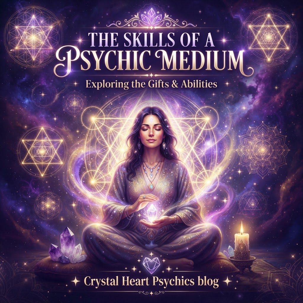 The skills of a psychic medium