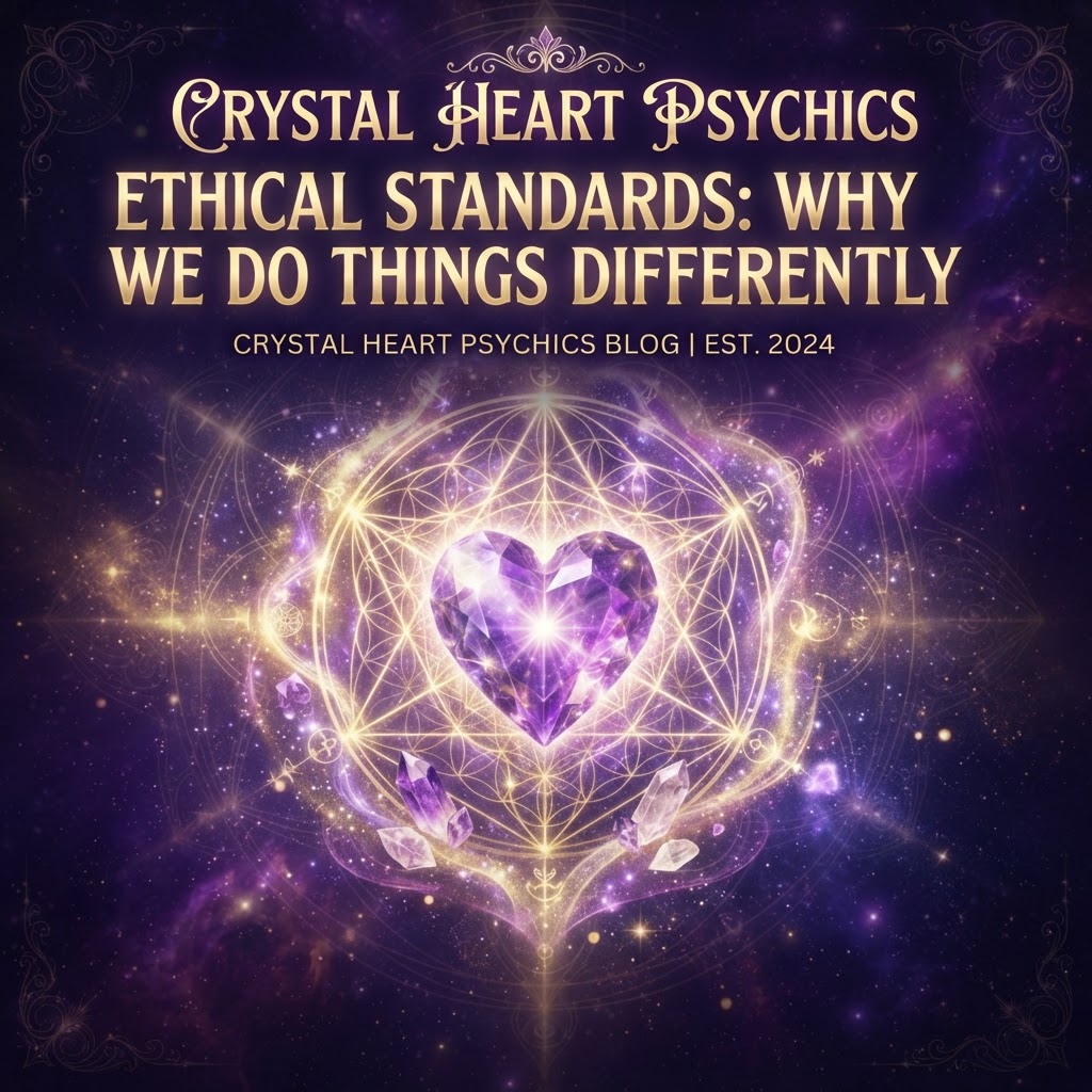 Crystal Heart Psychics Ethical Standards: Why We Do Things Differently