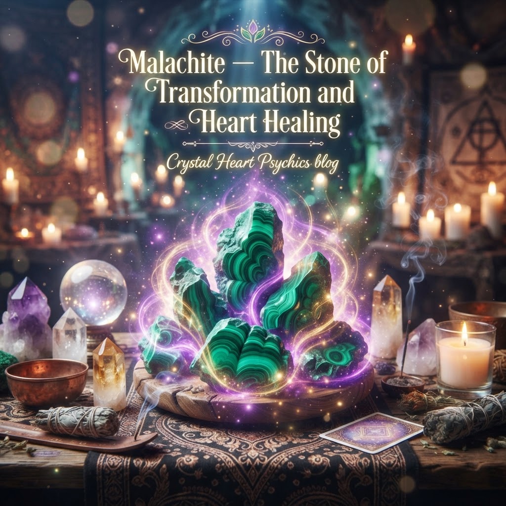 Malachite — The Stone of Transformation and Heart Healing