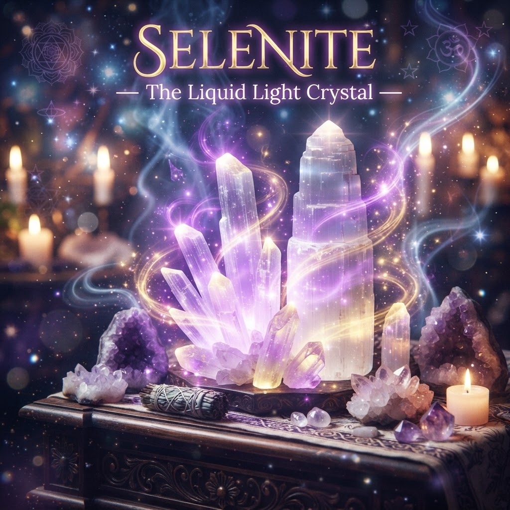 Selenite — The Liquid Light Crystal