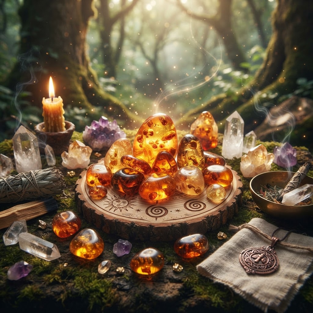 Amber - Crystal Meaning