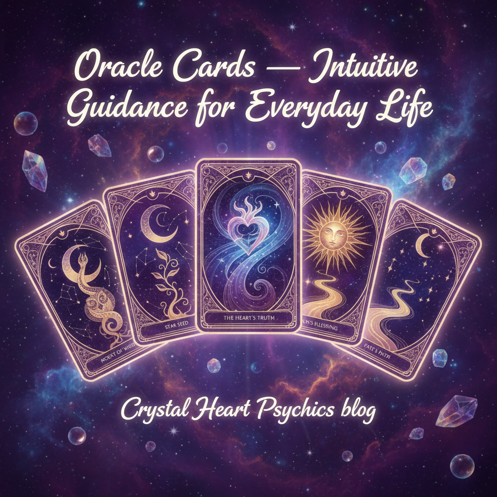 Oracle Cards — Intuitive Guidance for Everyday Life