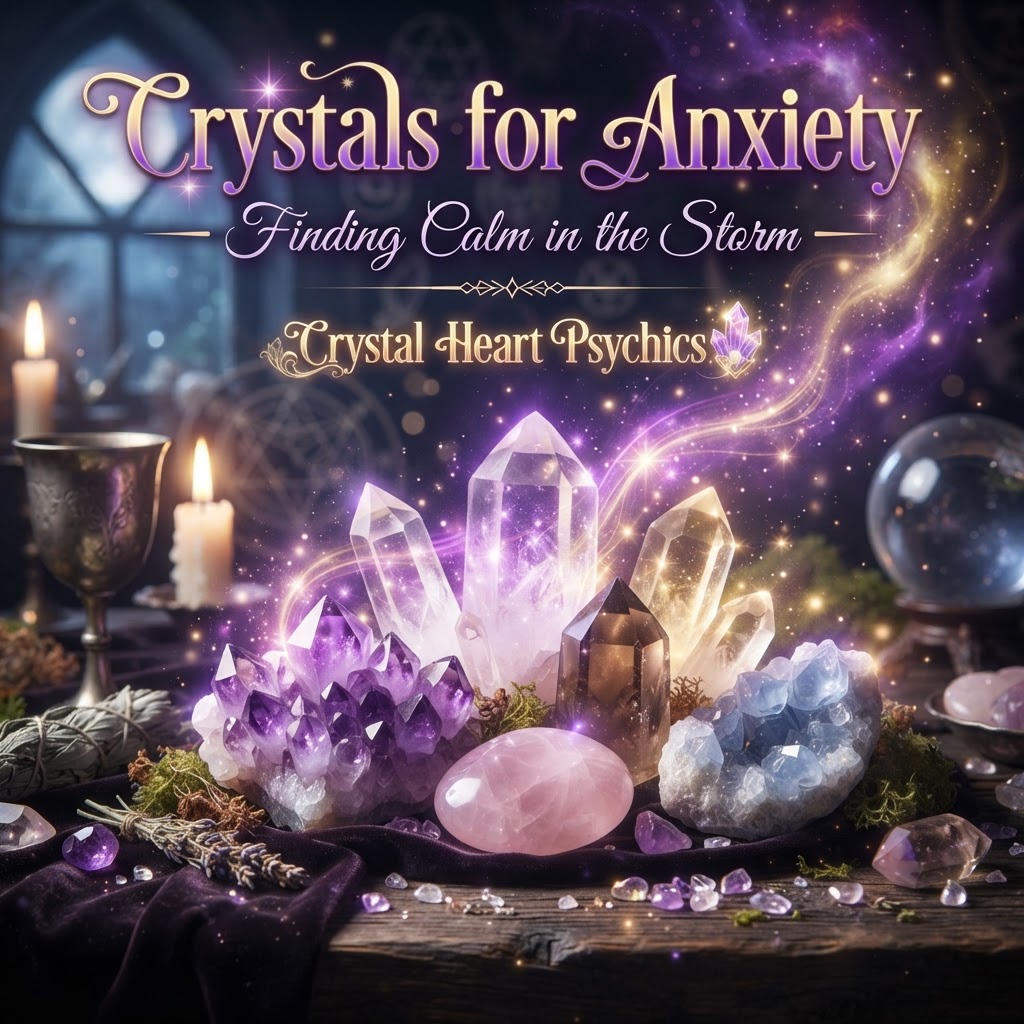 Crystals for Anxiety — Finding Calm in the Storm