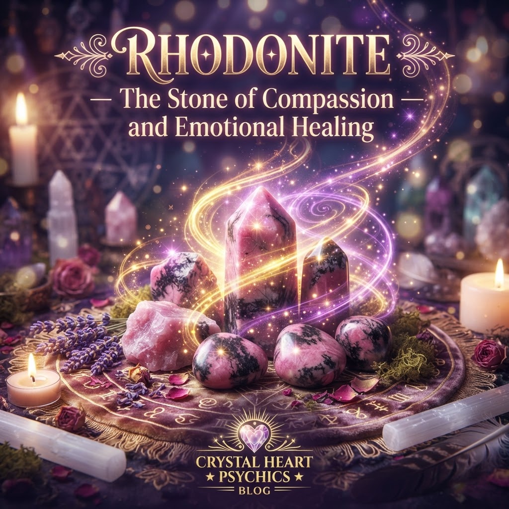 Rhodonite — The Stone of Compassion and Emotional Healing