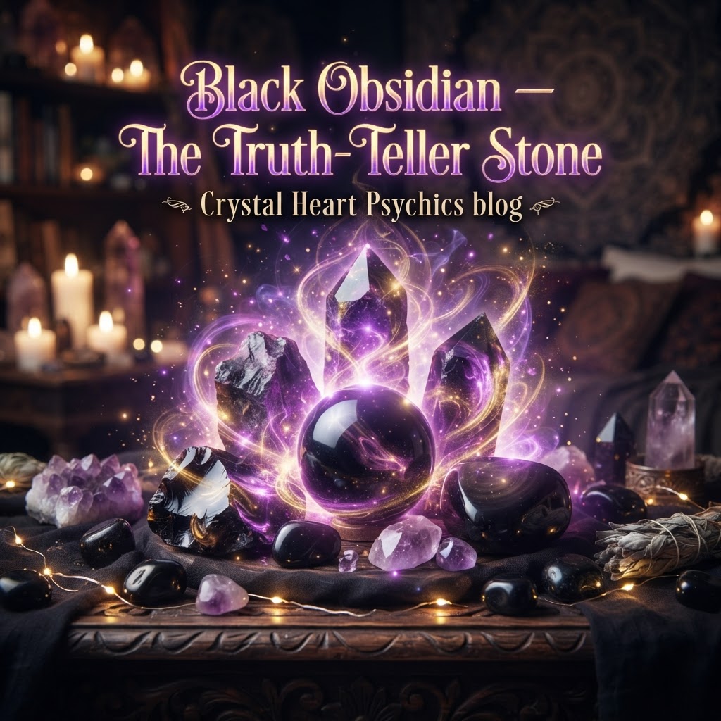 Black Obsidian — The Truth-Teller Stone