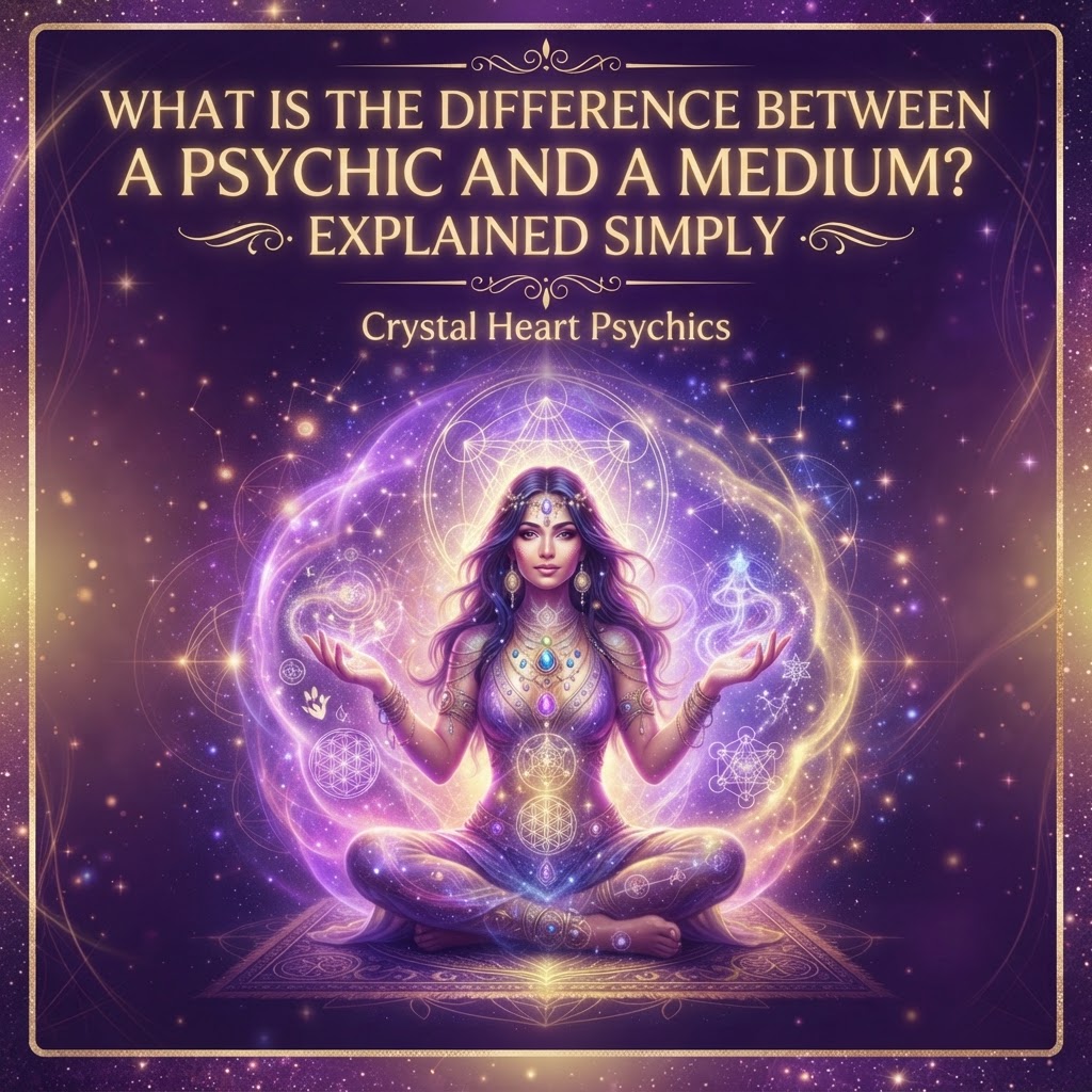 What Is the Difference Between a Psychic and a Medium? Explained Simply
