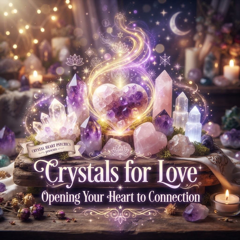 Crystals for Love — Opening Your Heart to Connection