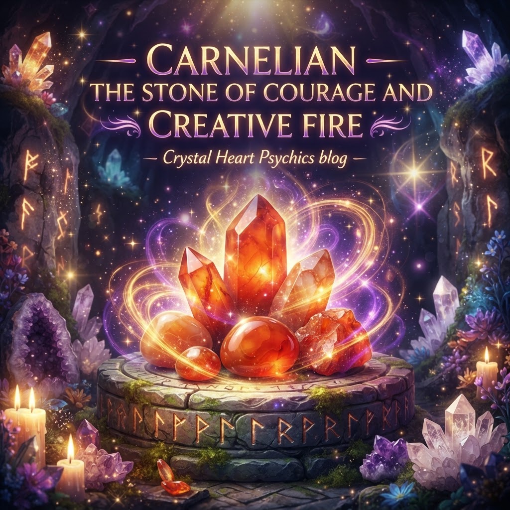 Carnelian — The Stone of Courage and Creative Fire