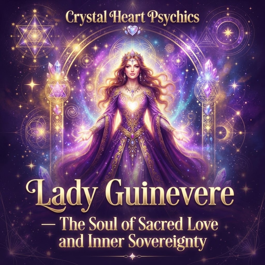 Lady Guinevere — The Soul of Sacred Love and Inner Sovereignty