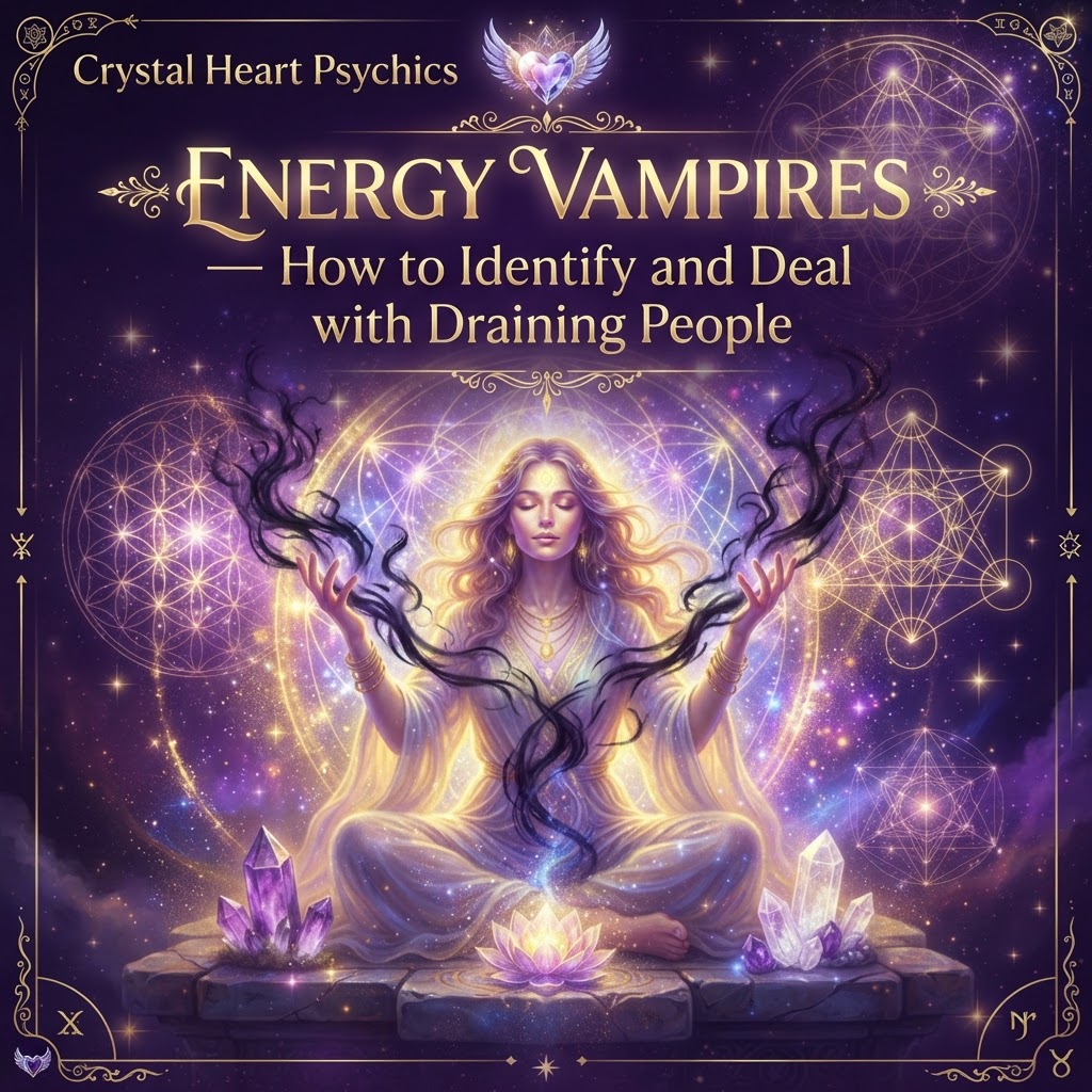 Energy Vampires — How to Identify and Deal with Draining People